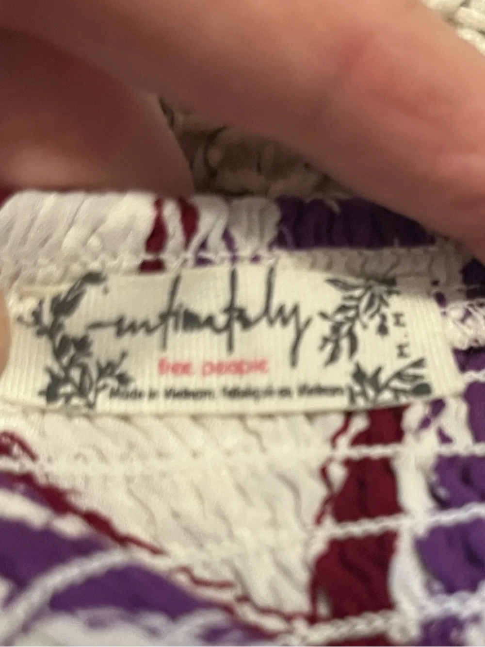 Free People Heatwave Floral Smocked Halter Maxi Dress in Purple & Maroon Sz M
